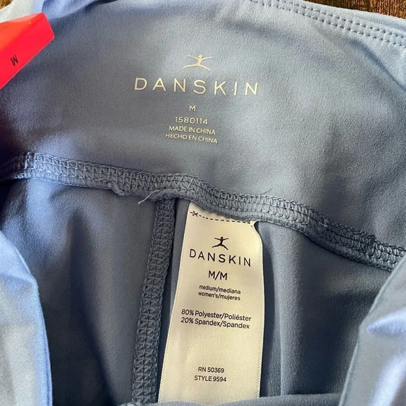 Danskin Ladies Lightweight 7/8 Legging color Waterdrop - Picture 12 of 12